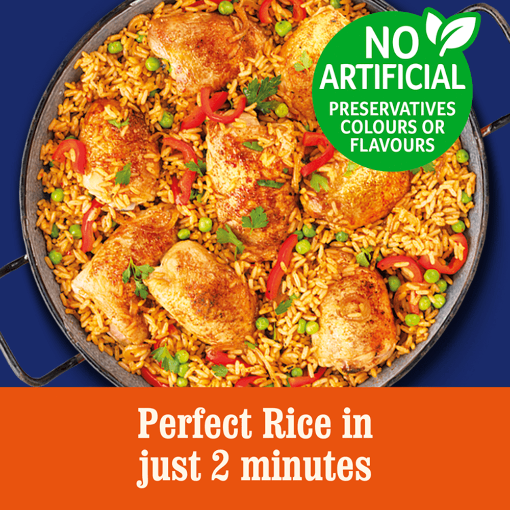 Ben's Original Mixed Pepper Microwave Rice 220g - UK Food & Drink - 5010034014176