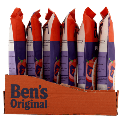Ben's Original Peri Peri Microwave Rice 220g - UK Food & Drink - 5010034014299