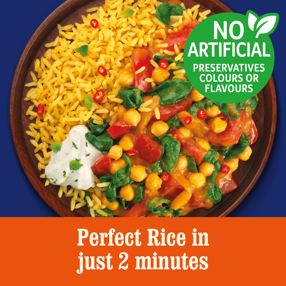 Ben's Original Pilau Microwave Rice 220g - UK Food & Drink - 5010034013810