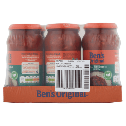 Ben's Original Sauce for Chilli Con Carne Medium 450g - UK Food & Drink - 4002359014673