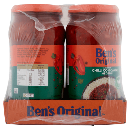 Ben's Original Sauce for Chilli Con Carne Medium 450g - UK Food & Drink - 4002359014673
