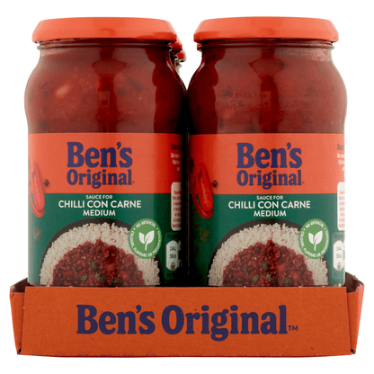 Ben's Original Sauce for Chilli Con Carne Medium 450g - UK Food & Drink - 4002359014673