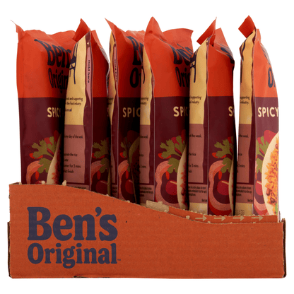 Ben's Original Spicy Mexican Microwave Rice 220g - UK Food & Drink - 5010034014152