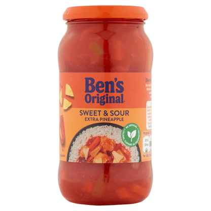 Ben's Original Sweet & Sour Extra Pineapple Sauce 450g - UK Food & Drink - 4002359014802