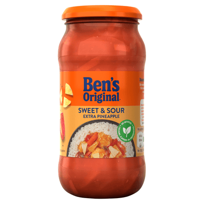 Ben's Original Sweet & Sour Extra Pineapple Sauce 450g - UK Food & Drink - 4002359014802