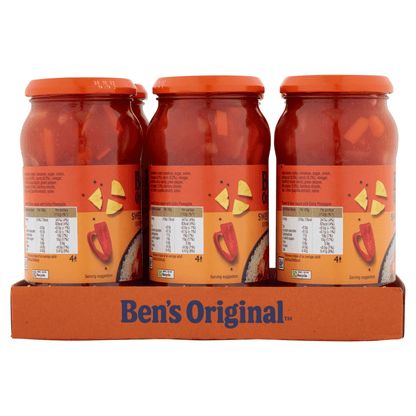 Ben's Original Sweet & Sour Extra Pineapple Sauce 450g - UK Food & Drink - 4002359014802