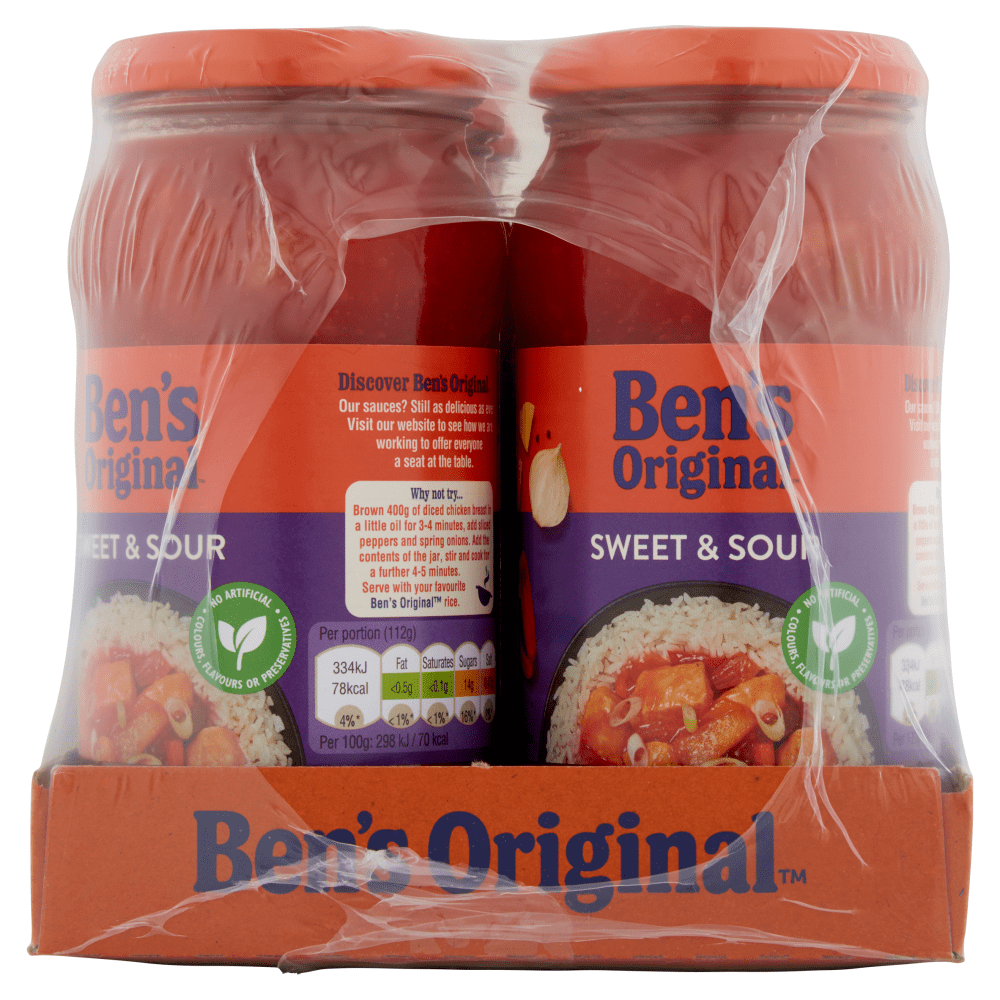 Ben's Original Sweet & Sour Sauce 450g - UK Food & Drink - 4002359014819