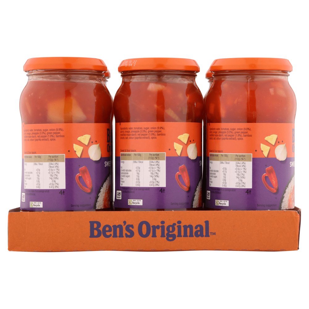 Ben's Original Sweet & Sour Sauce 450g - UK Food & Drink - 4002359014819