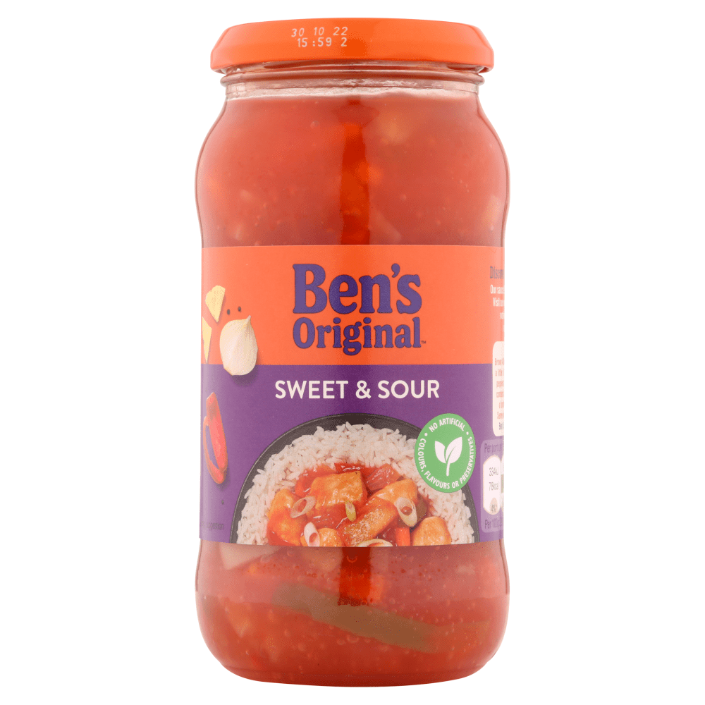 Ben's Original Sweet & Sour Sauce 450g - UK Food & Drink - 4002359014819