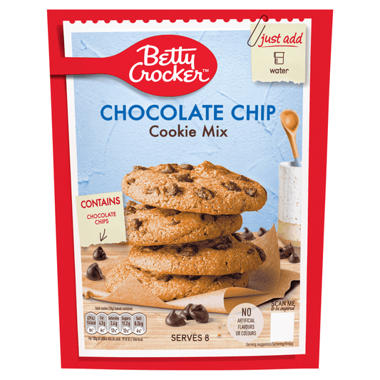 Betty Crocker Chocolate Chip Cookie Mix 200g - UK Food & Drink - 8906000220603