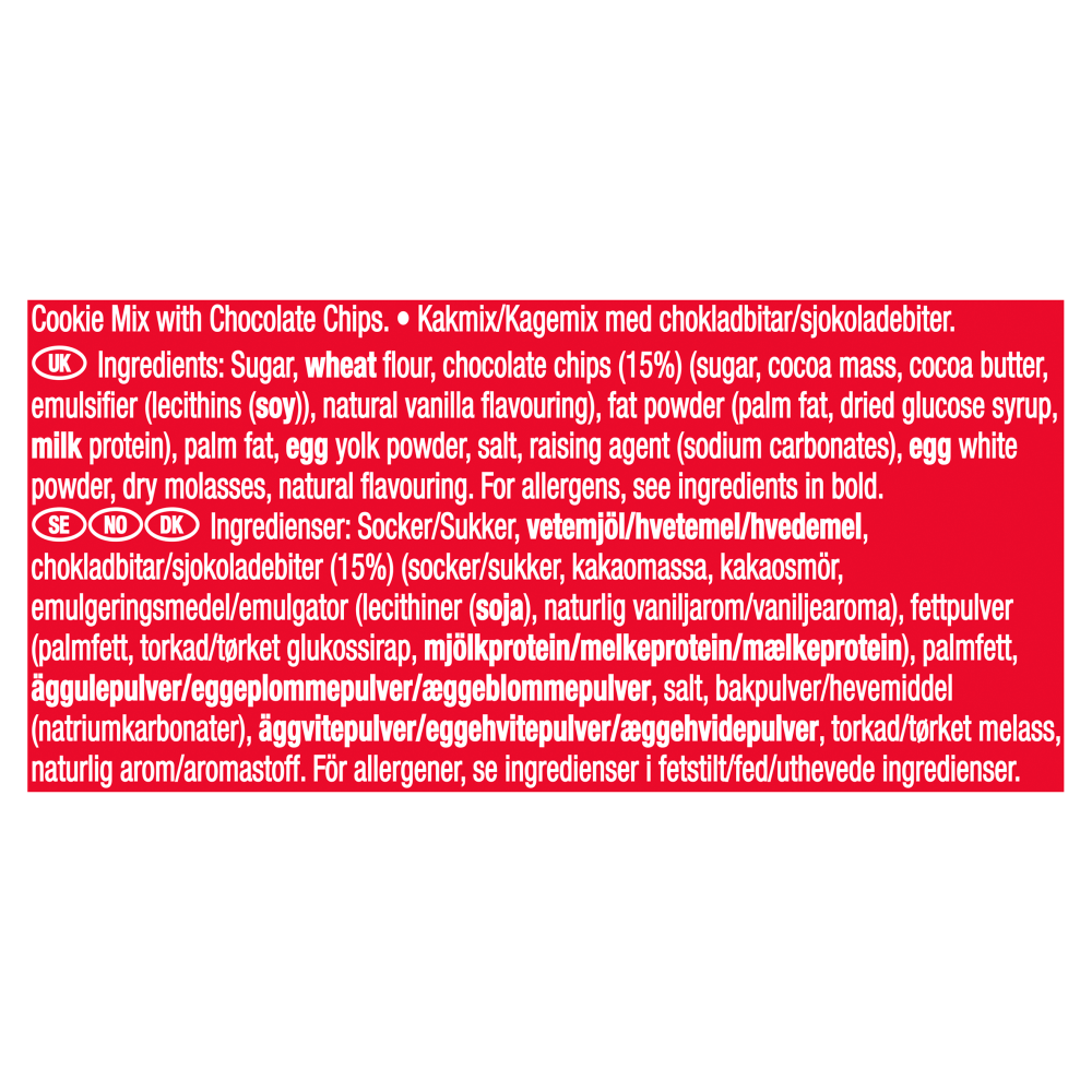 Betty Crocker Chocolate Chip Cookie Mix 200g - UK Food & Drink - 8906000220603