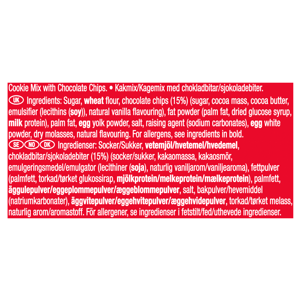 Betty Crocker Chocolate Chip Cookie Mix 200g - UK Food & Drink - 8906000220603