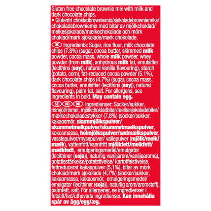 Betty Crocker Gluten Free Chocolate Fudge Brownie Mix 415g - UK Food & Drink - 9300695007201
