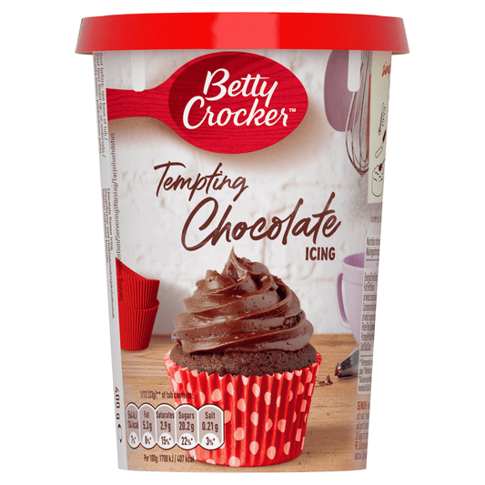 Betty Crocker Tempting Chocolate Icing 400g - UK Food & Drink - 5010084903499