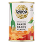 Biona Organic Baked Beans Classic 400g - UK Food & Drink - 5032722318632