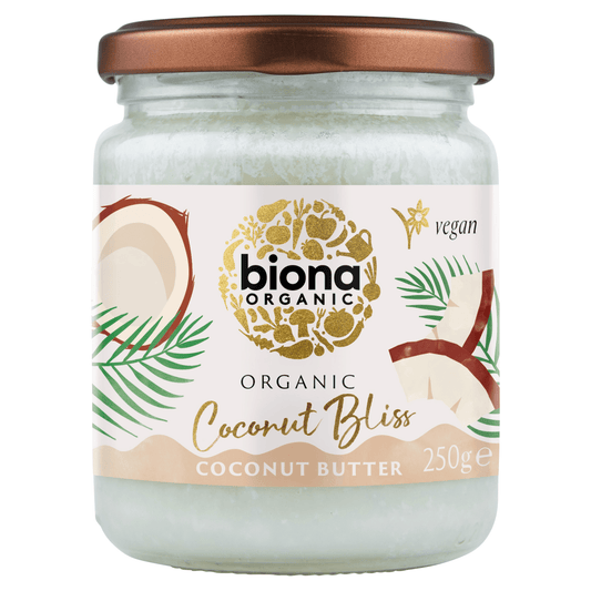 Biona Organic Coconut Bliss Coconut Butter 250g - UK Food & Drink - 5032722313835