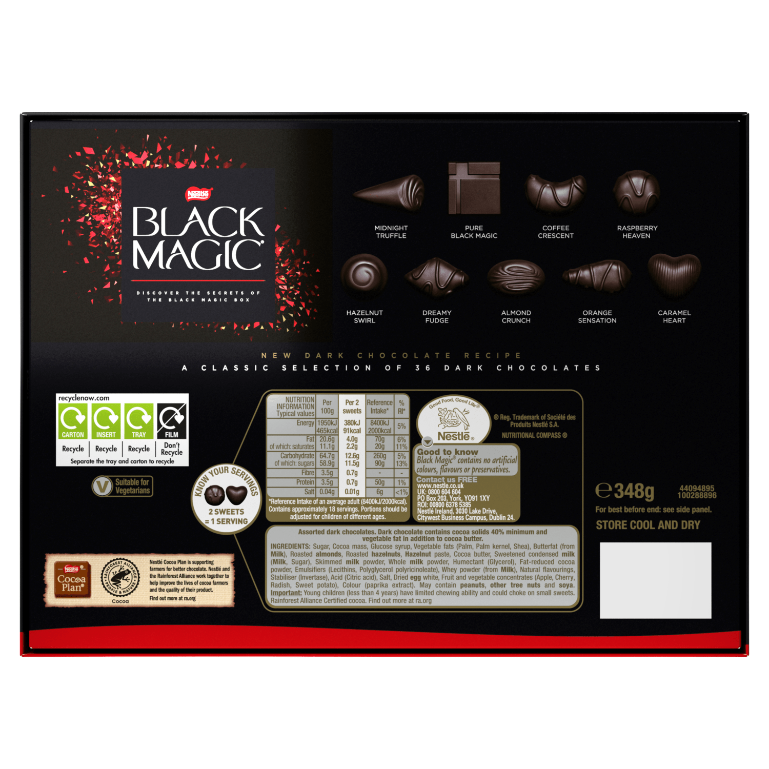 Black Magic 348g - UK Food & Drink - 8593893776081