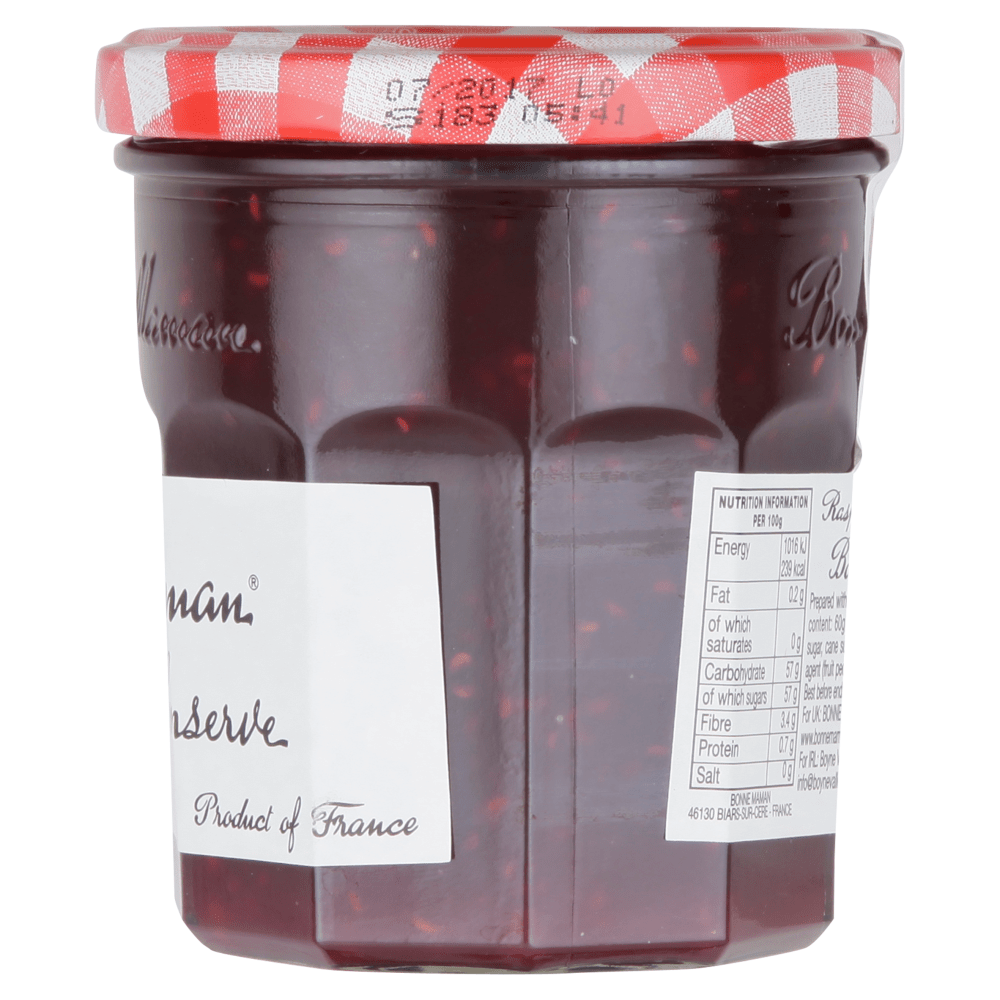 Bonne Maman Raspberry Conserve 370g - UK Food & Drink - 3045320094084