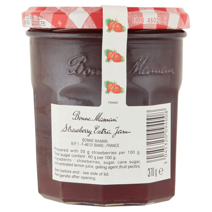 Bonne Maman Strawberry Jam 370g - UK Food & Drink - 3045320094008