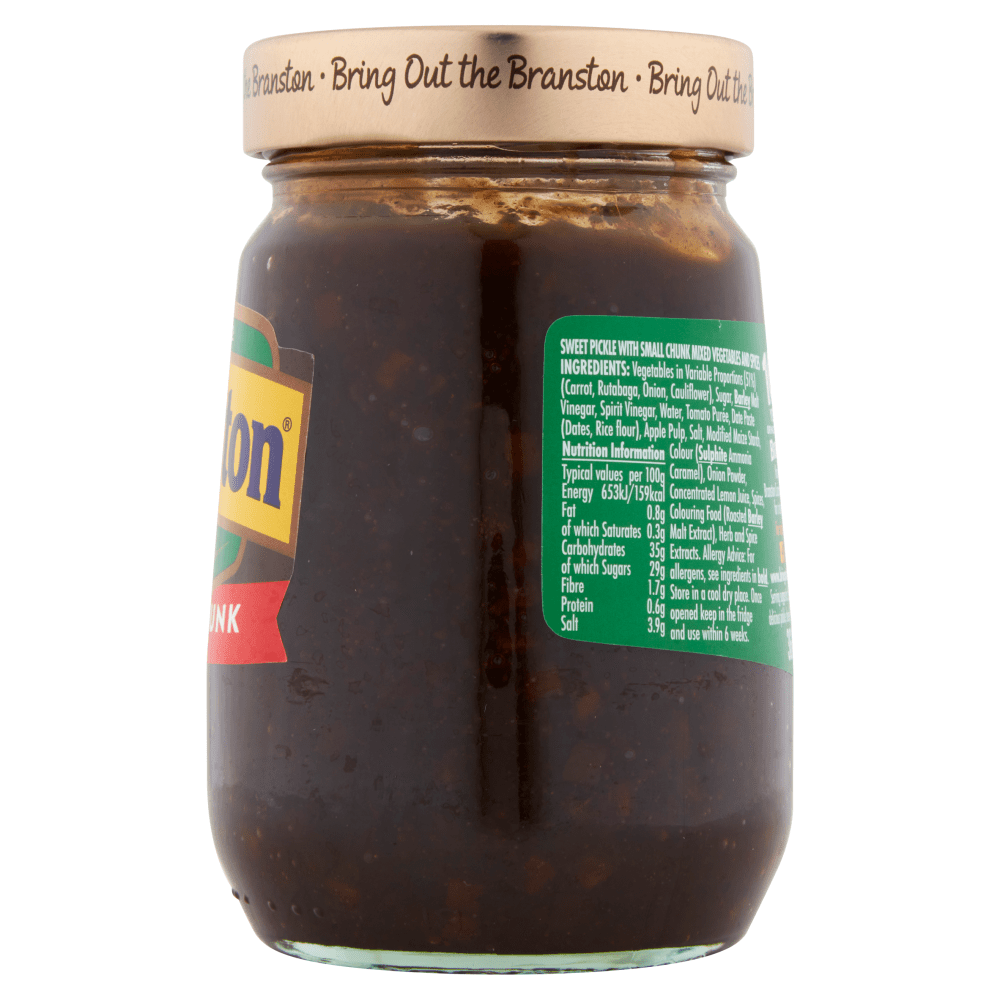 Branston Small Chunk Pickle 360g - UK Food & Drink - 5060336505209