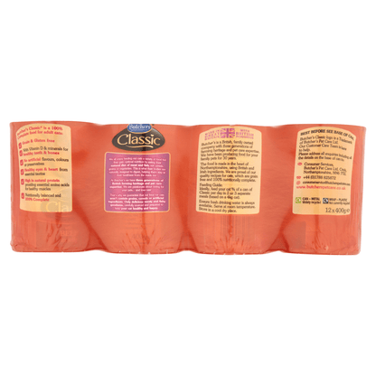 Butcher's Classic Meat & Fish Variety In Jelly Wet Cat Food Tins 12 x 400g - UK Food & Drink - 5011941593068