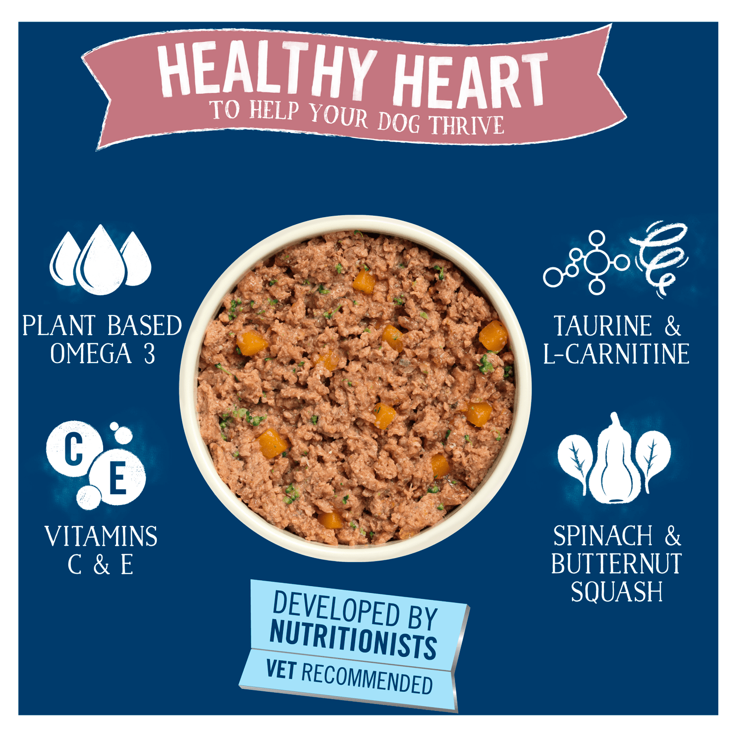 Butcher's Healthy Heart Dog Food Tins 6 x 390g - UK Food & Drink - 5011792007738