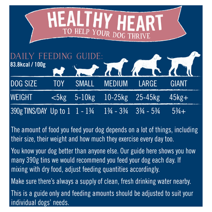 Butcher's Healthy Heart Dog Food Tins 6 x 390g - UK Food & Drink - 5011792007738