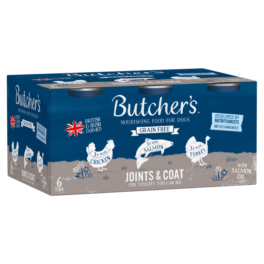 Butcher's Joints & Coat Nourishing Food for Dogs 6 x 390g - UK Food & Drink - 5011792005093