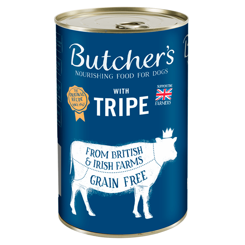 Butcher's Tripe Wet Dog Food Tin 1200g - UK Food & Drink - 5011792002719