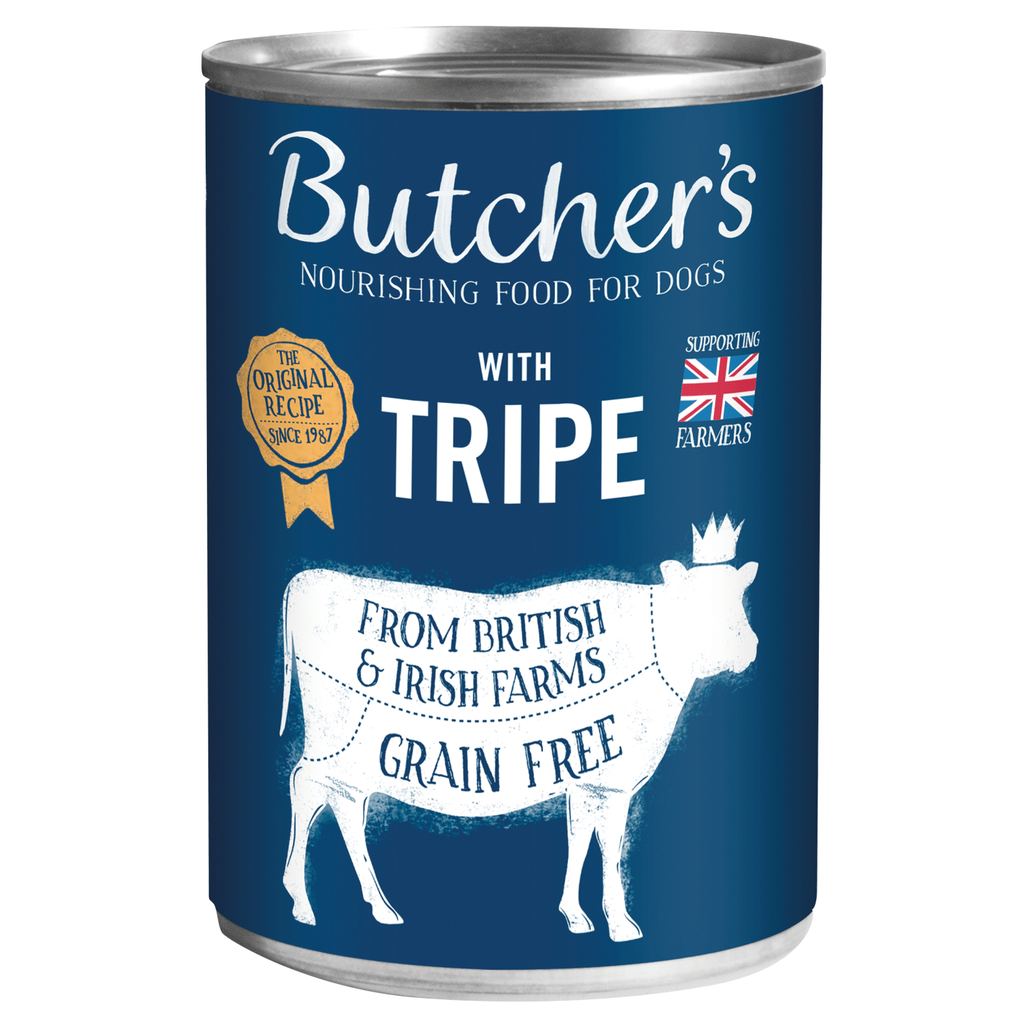 Butcher's Tripe Wet Dog Food Tin 400g - UK Food & Drink - 5011792002726