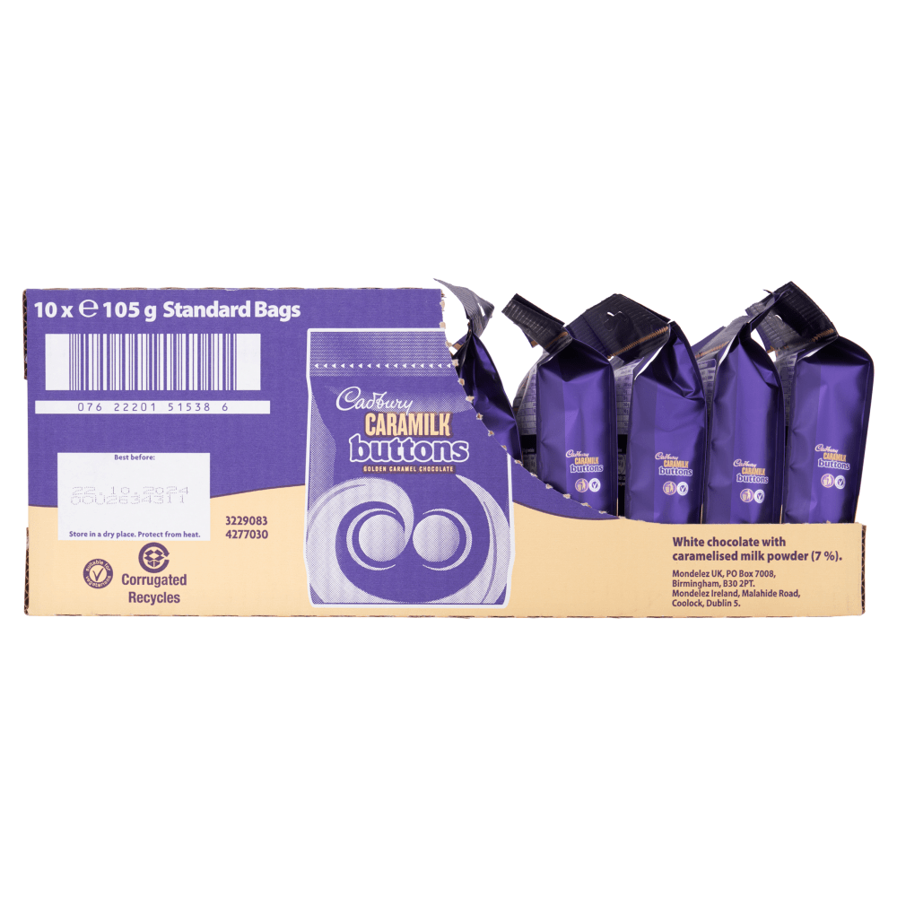 Cadbury Caramilk Buttons 105g - UK Food & Drink - 7622201515393