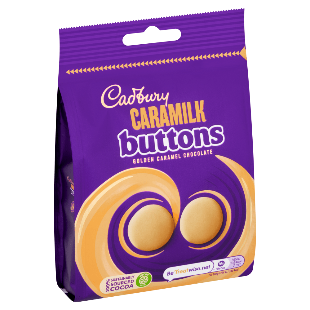 Cadbury Caramilk Buttons 105g - UK Food & Drink - 7622201515393