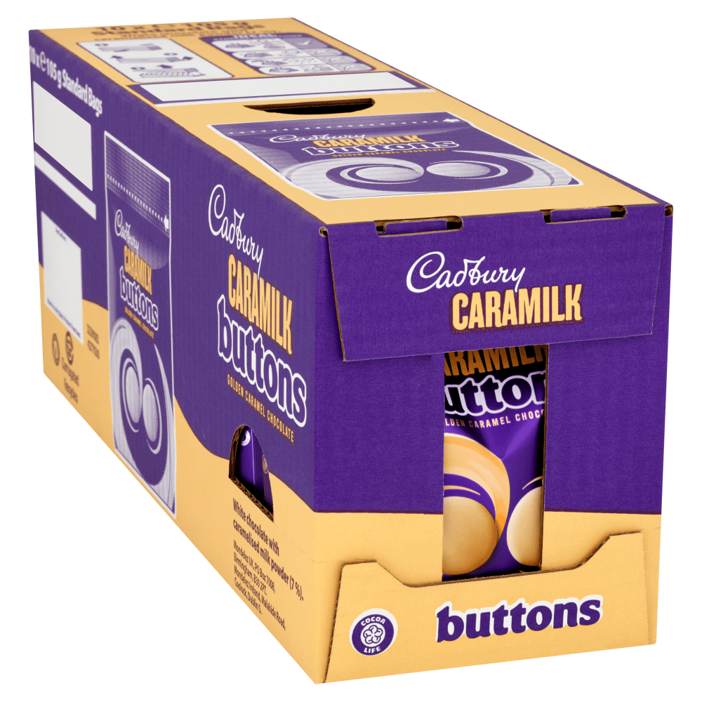 Cadbury Caramilk Buttons 105g - UK Food & Drink - 7622201515393