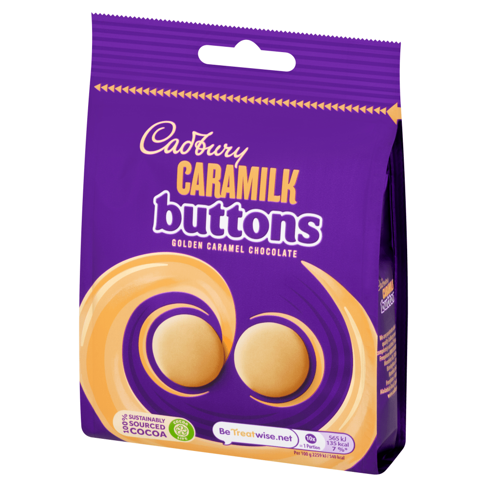 Cadbury Caramilk Buttons 105g - UK Food & Drink - 7622201515393