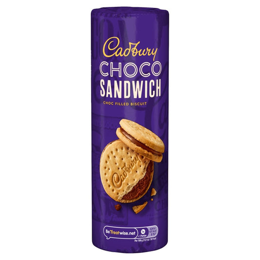 Cadbury Choco Sandwich Biscuit 260g - UK Food & Drink - 7622210830883