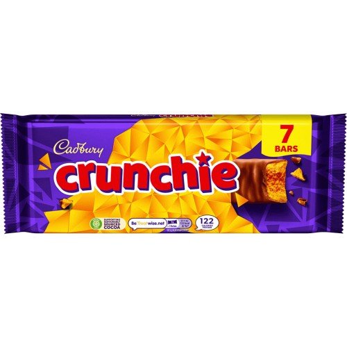 Cadbury Crunchie 7Pk 182.7G - UK Food & Drink - 7622202229190