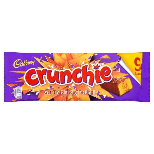 Cadbury Crunchie Chocolate Bar 234.9g - UK Food & Drink - 7622210989482