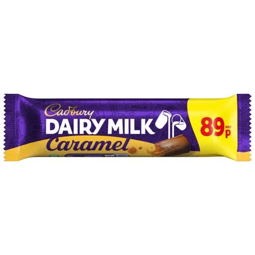 Cadbury Dairy Milk Caramel Chocolate Bar 45 Gr - UK Food & Drink - 7622202275531