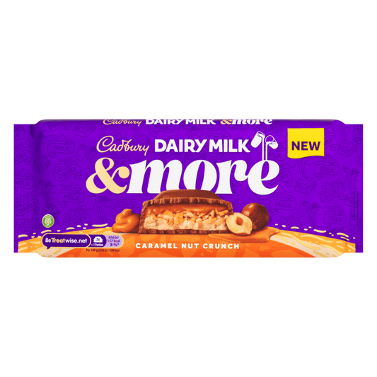 Cadbury Dairy Milk Caramel Nut Chocolate Tablet 200 Gr - UK Food & Drink - 7622202029844