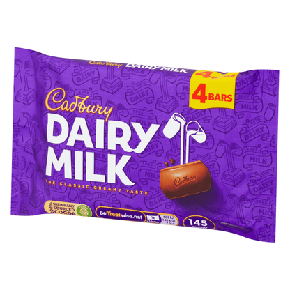 Cadbury Dairy Milk Chocolate Bar 108.8 Gr - UK Food & Drink - 7622201461911