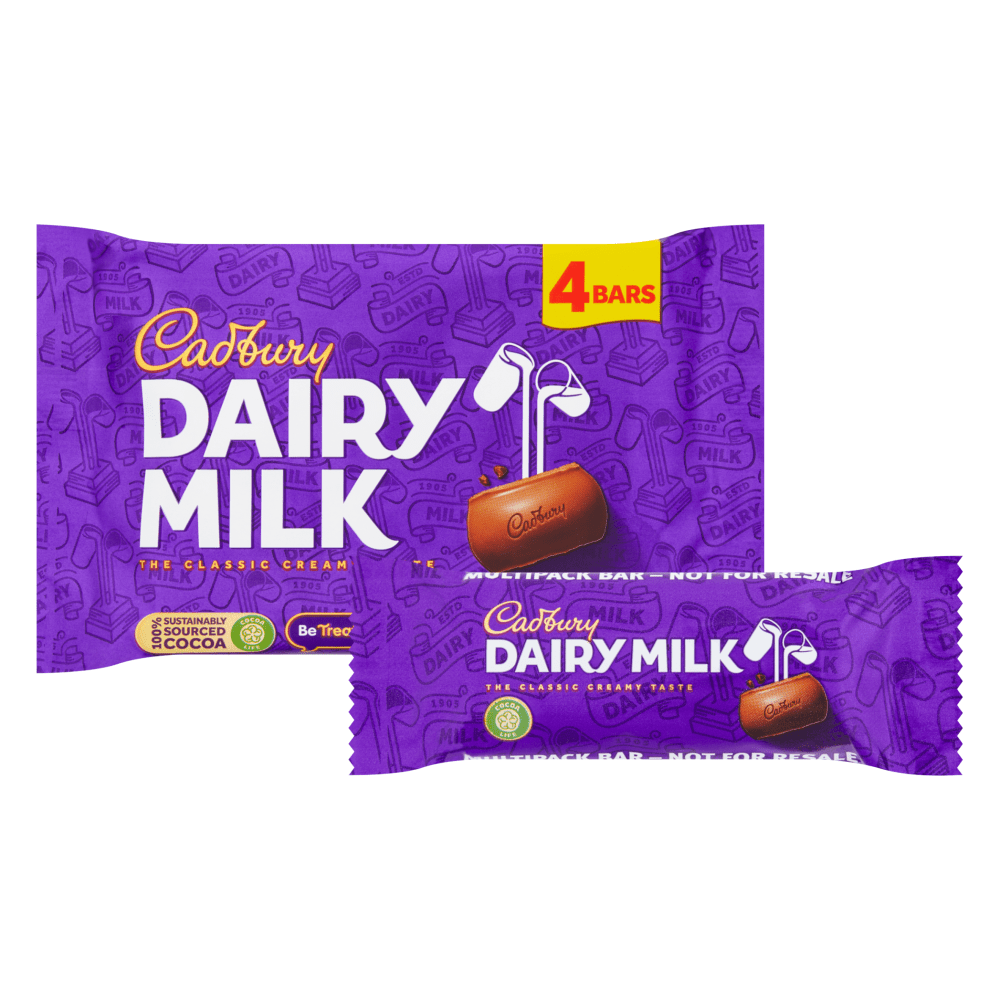 Cadbury Dairy Milk Chocolate Bar 108.8 Gr - UK Food & Drink - 7622201461911