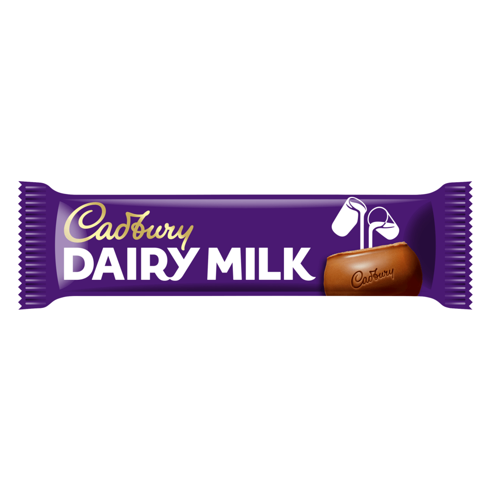 Cadbury Dairy Milk Chocolate Bar 45 Gr - UK Food & Drink - 7622300743536