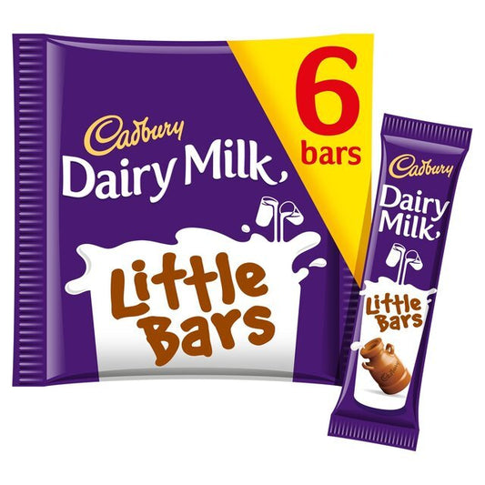 Cadbury Dairy Milk Little Bars 4Pk 72G - UK Food & Drink - 7622202260858