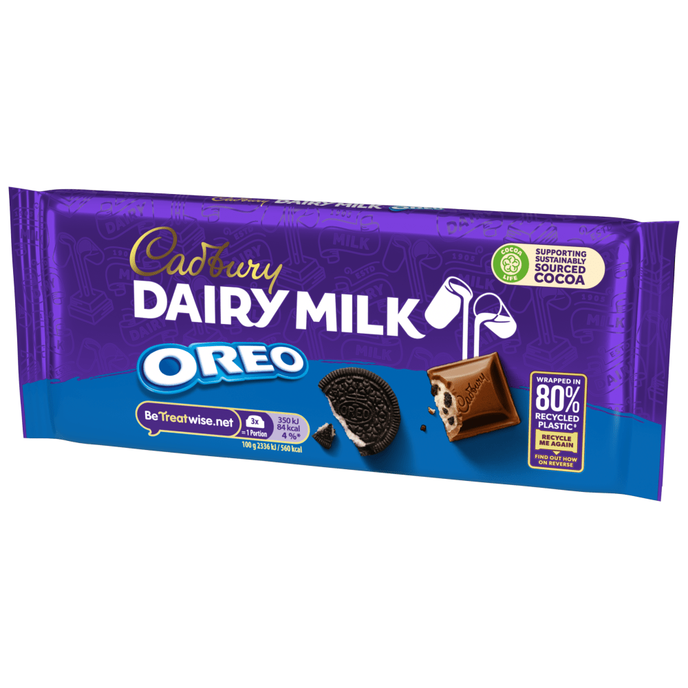 Cadbury Dairy Milk Oreo Chocolate 120 Gr - UK Food & Drink - 7622300754136