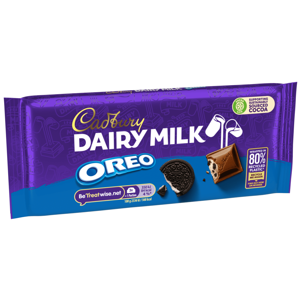 Cadbury Dairy Milk Oreo Chocolate 120 Gr - UK Food & Drink - 7622300754136