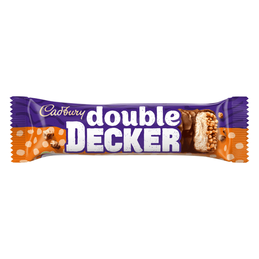 Cadbury Double Decker Chocolate Bar 54.5 Gr - UK Food & Drink - 7622210106421