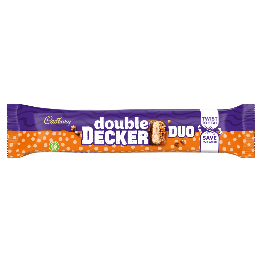 Cadbury Double Decker Duo Chocolate Bar 74.6g - UK Food & Drink - 7622201439095