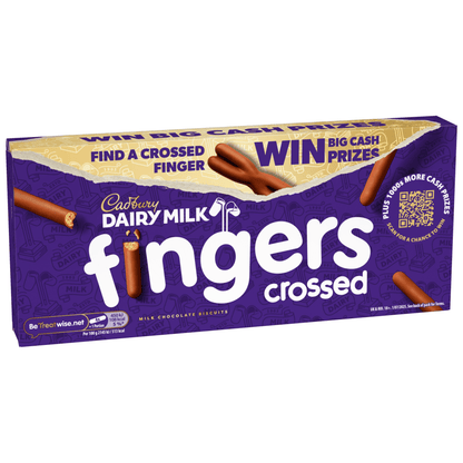 Cadbury Fingers Milk Chocolate Biscuits 114 Gr - UK Food & Drink - 72417161575