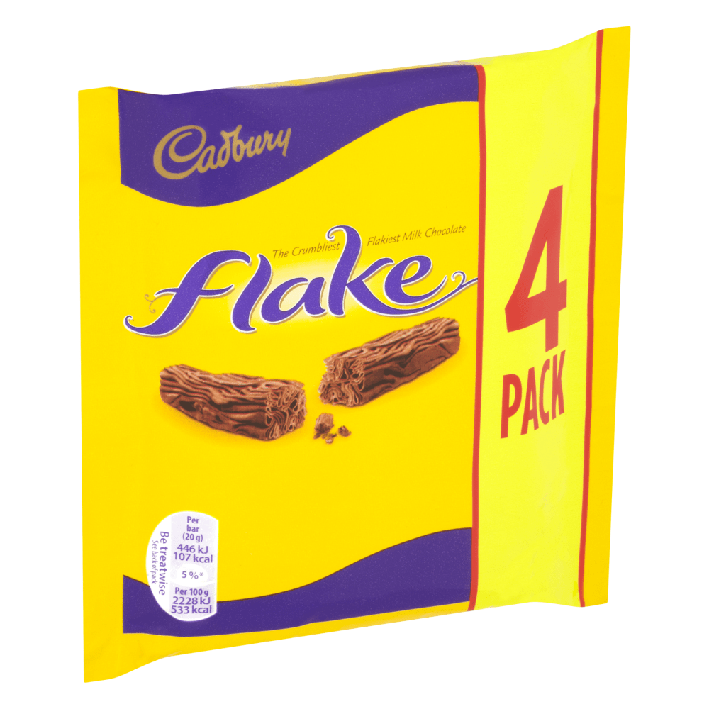 Cadbury Flake Chocolate Bar 80 Gr - UK Food & Drink - 7622210989192