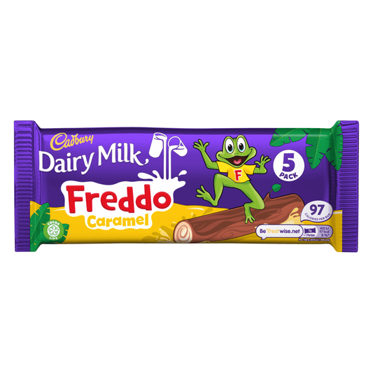 Cadbury Freddo Caramel Chocolate Bar 97.5 Gr - UK Food & Drink - 7622210295767